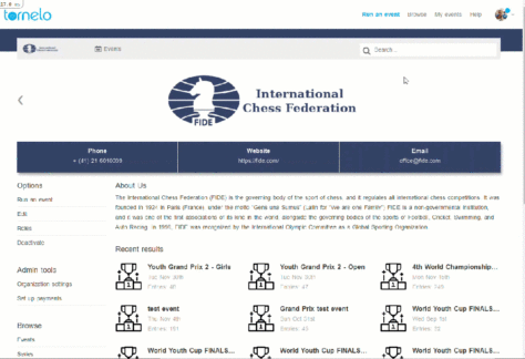 FIDE allocates - FIDE - International Chess Federation