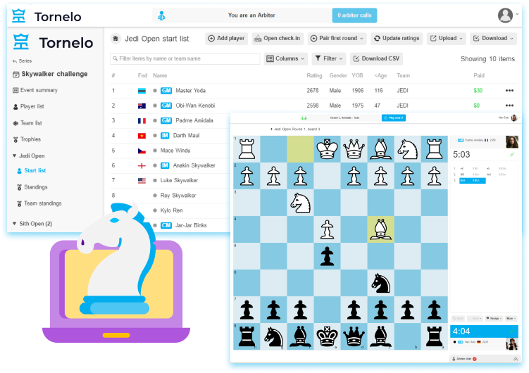 Tornelo Help Center  Customise your chess board
